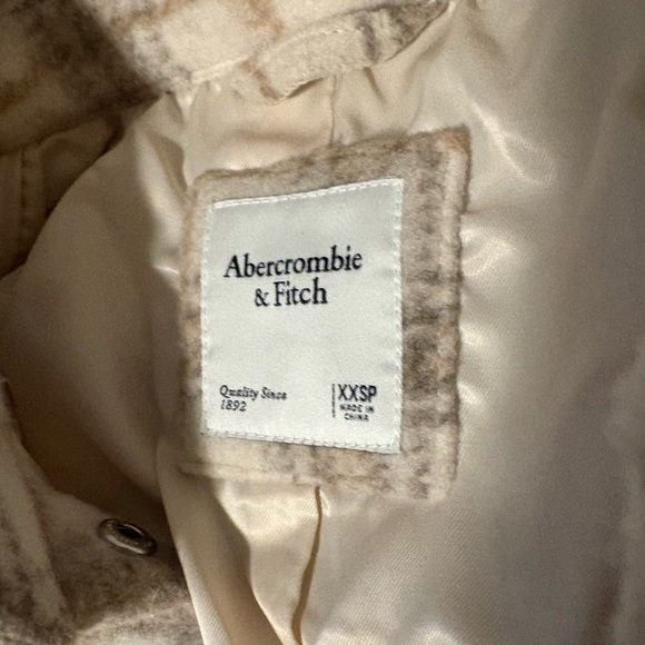 Abercrombie and Fitch XXSP women’s flannel shirt jacket - Picture 4 of 4